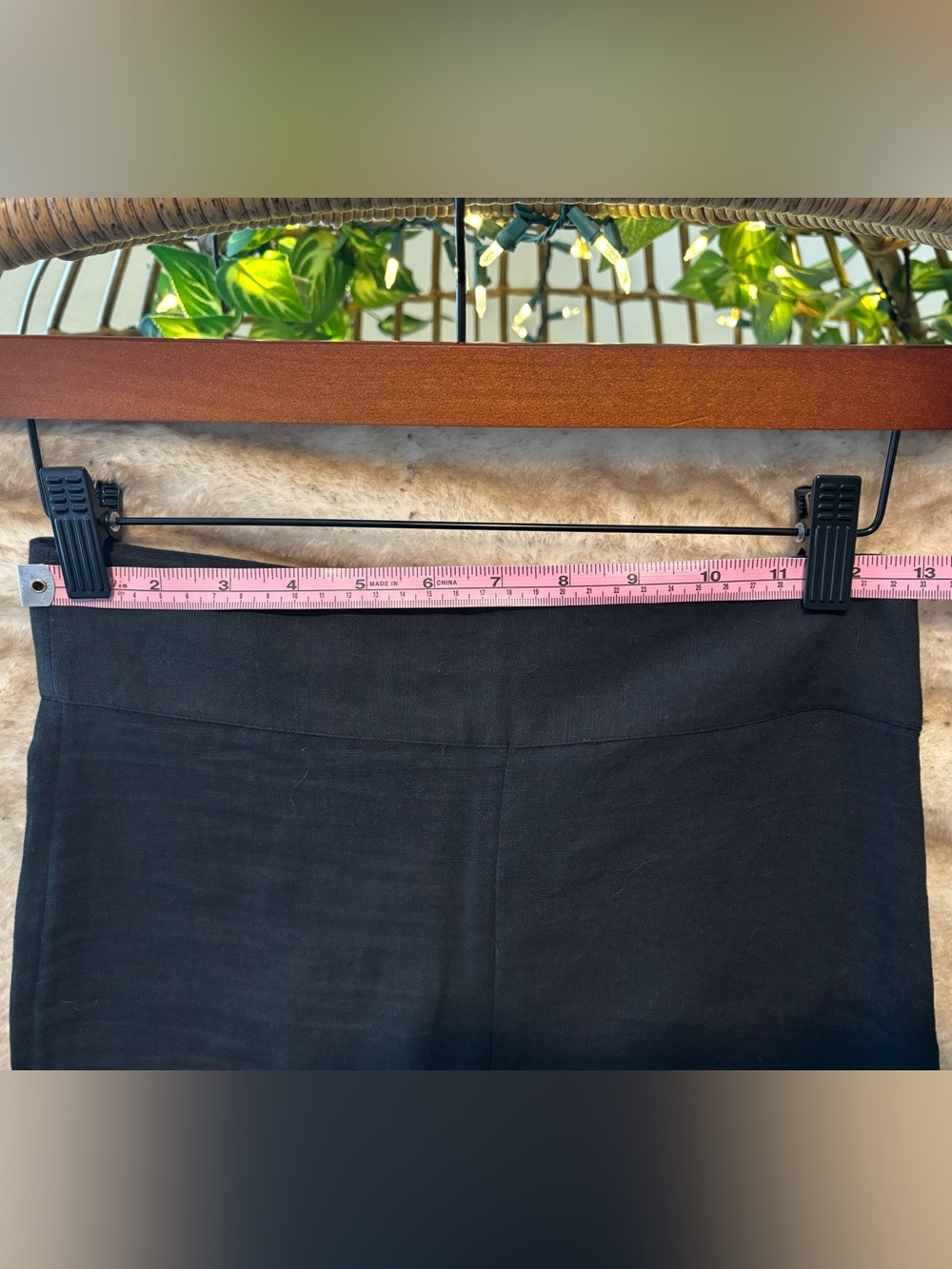 Sézane - Fausto Trousers - Size 2/34 - Black Embroidery - Picture 8 of 12